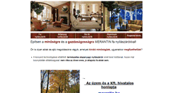 Desktop Screenshot of merantinablak.hu